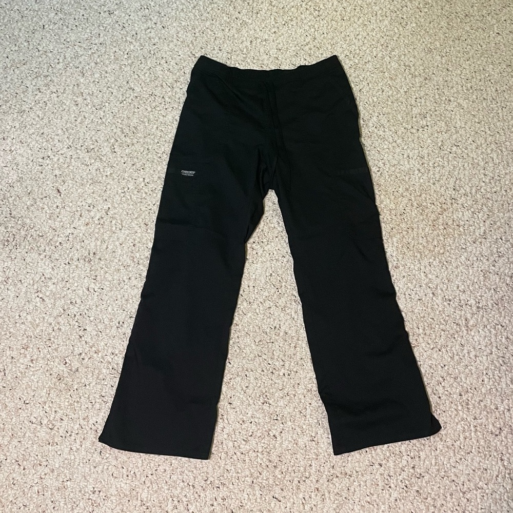 Black Scrub Work Pants